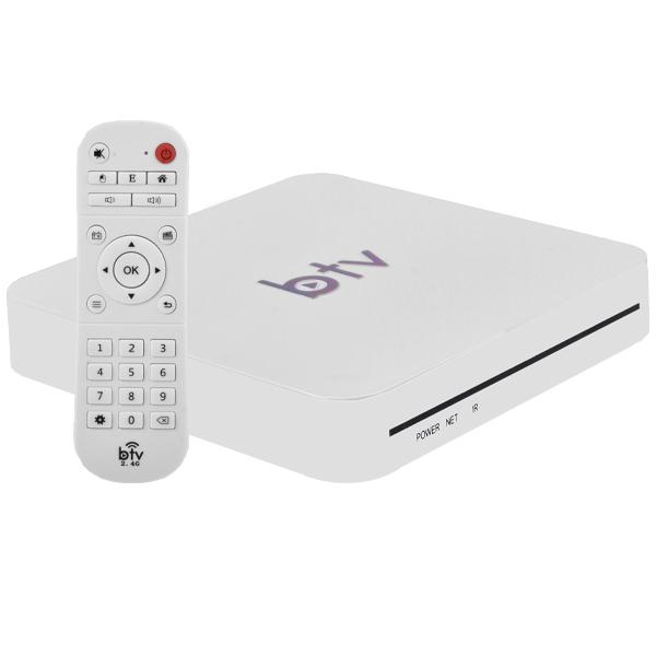 RECEPTOR BTV BX 4K IPTV/WIFI 2/16GB HDR ANDROID 8.0 F.T.A