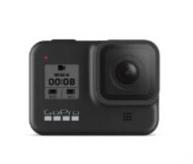 Câmera GoPro HERO8 Black à Prova Dágua 12MP 4K Wi-Fi Bluetooth com Bateria Recarregável
